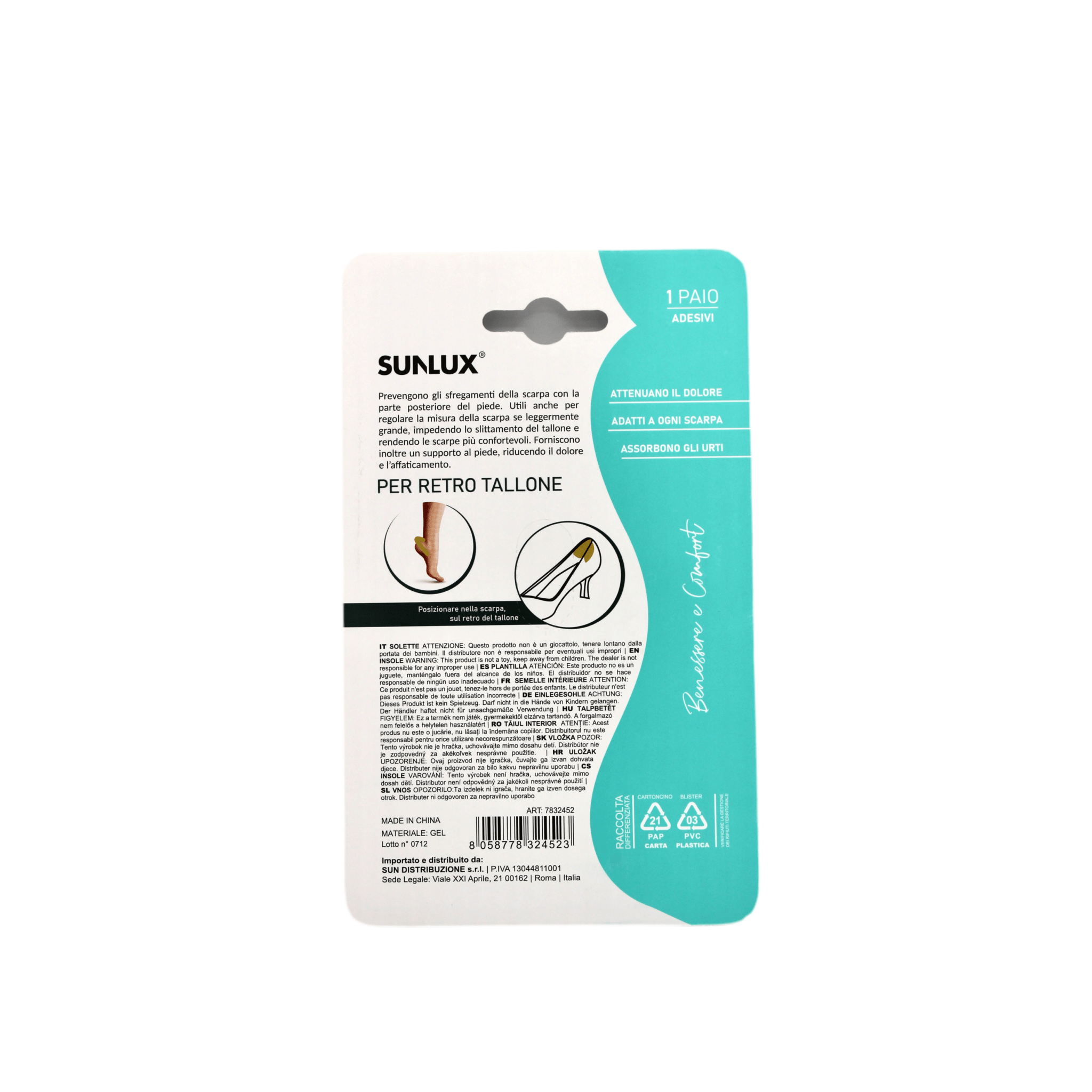 Cuscinetti retro tallone