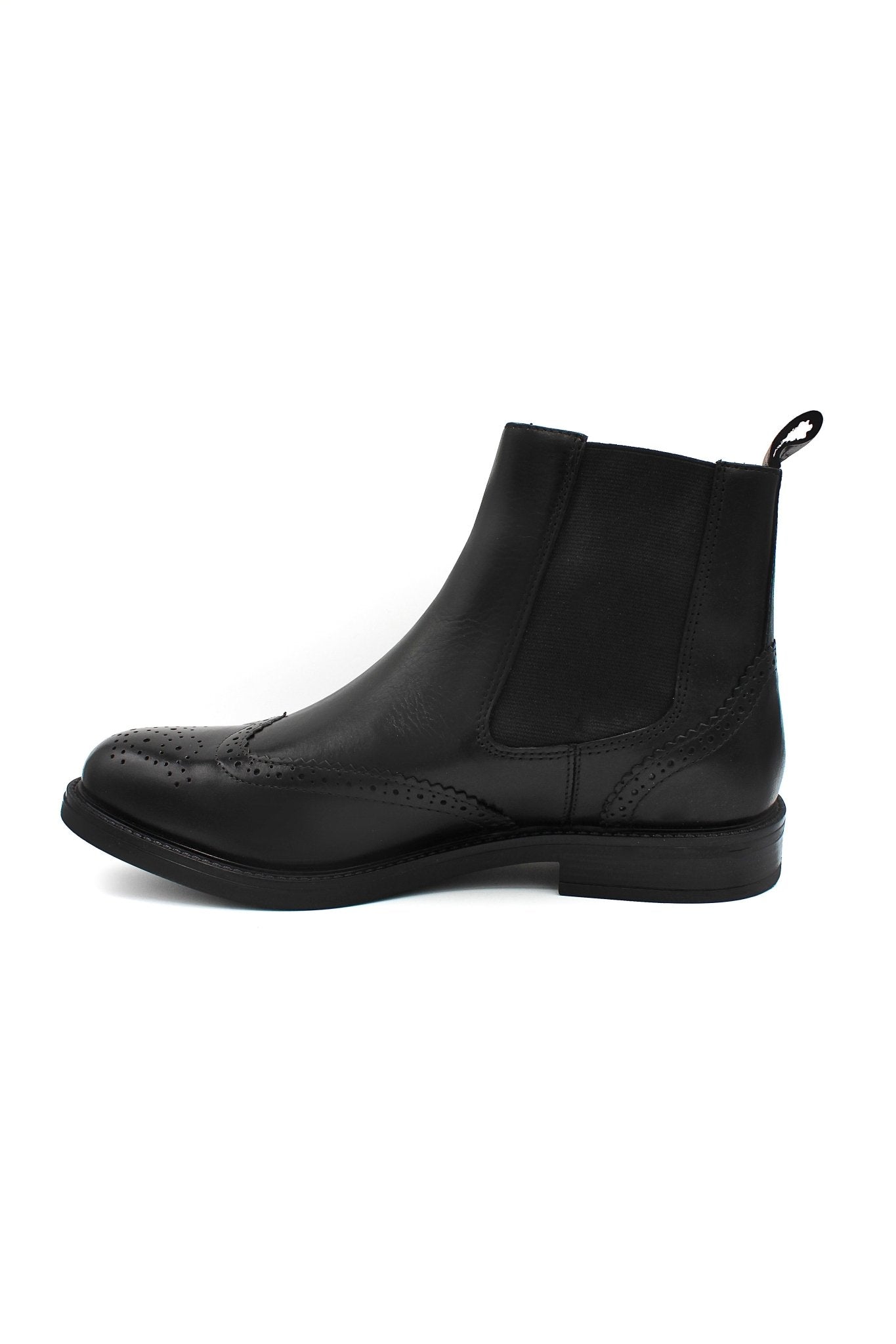 Stivaletto Beatles in pelle - black