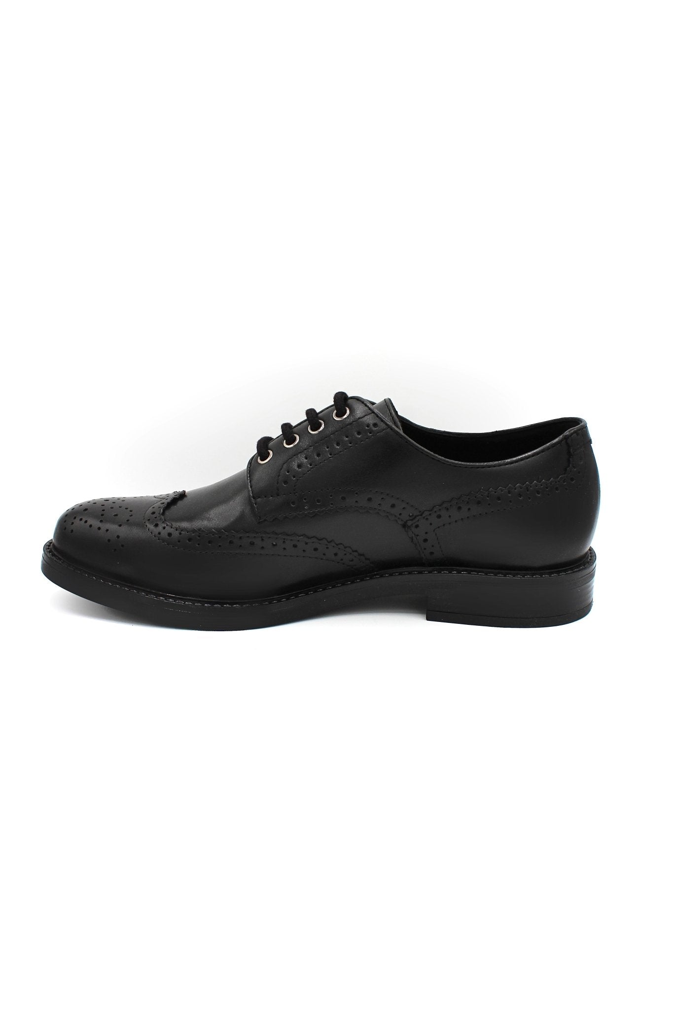 Stringate in pelle - Lavorazione Brogue