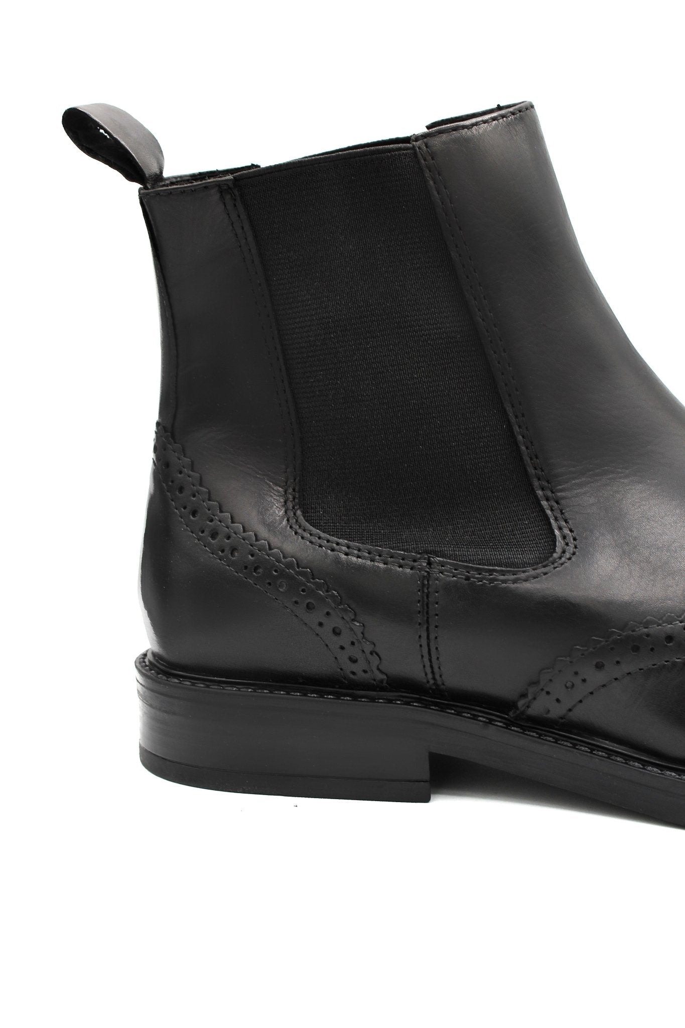 Stivaletto Beatles in pelle - black