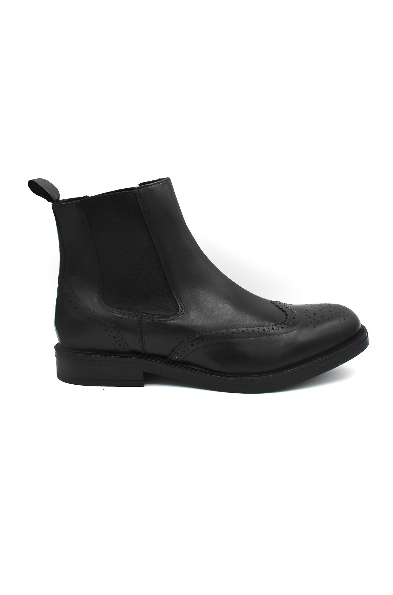 Stivaletto Beatles in pelle - black